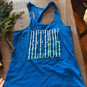 Reebok Vibrant Blue Athletic Tank